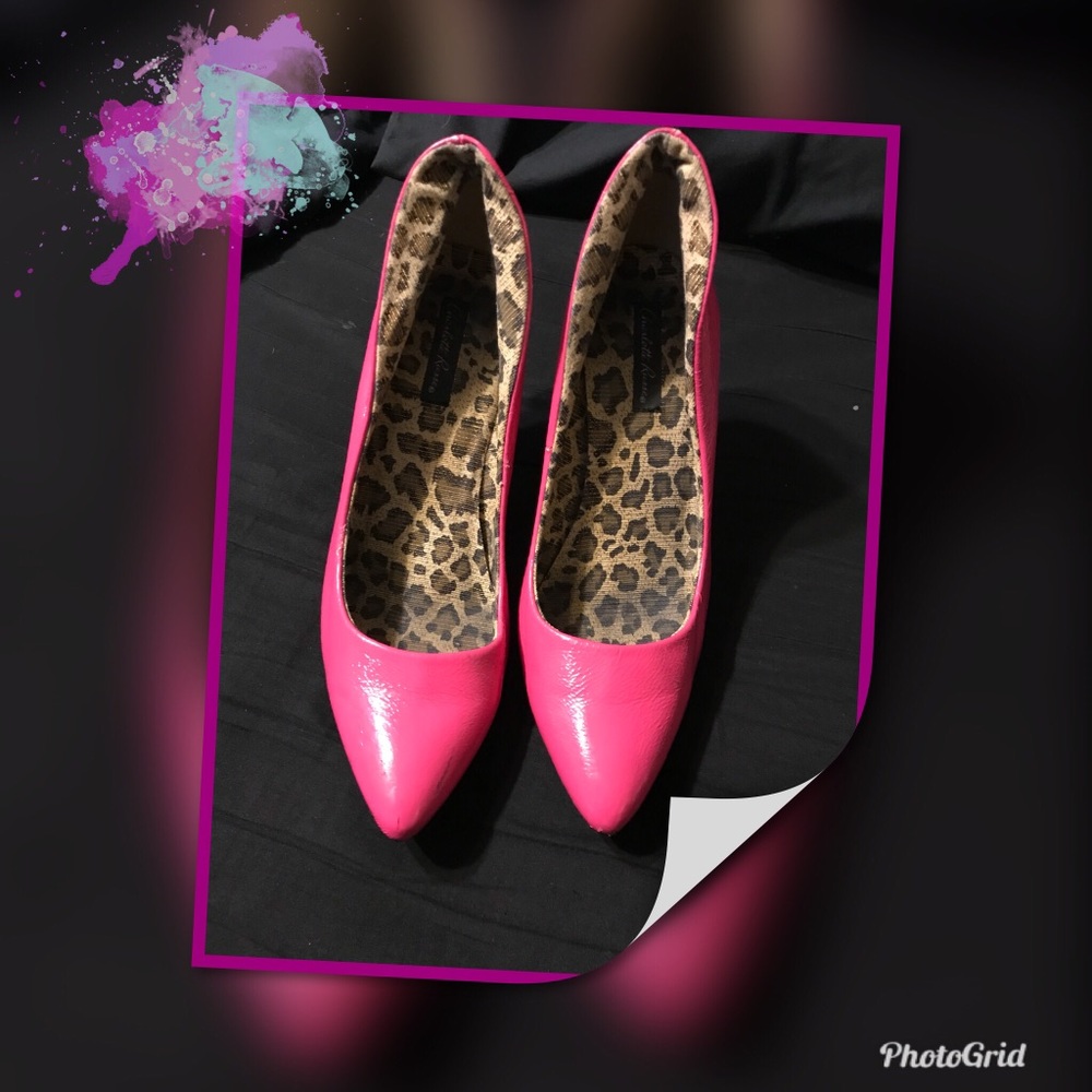 Charlotte Russe Pink Heels sz.8